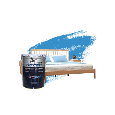 Couverture de la peinture en PU pour le séchage du bois Faible teneur en COV pour des finitions lisses