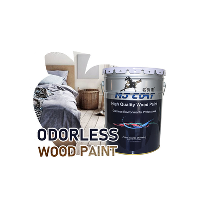 Faible COV Satin NC Finition en bois 1-2 couches Recouche en 2-4 heures pour une couverture de 150-200 pieds carrés