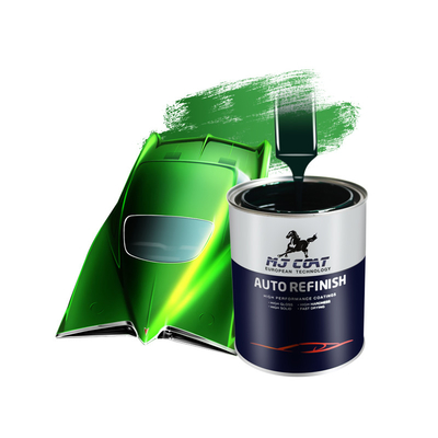 Peinture de couche transparente brillante pour automobile pour une finition supérieure avec application rapide à sec