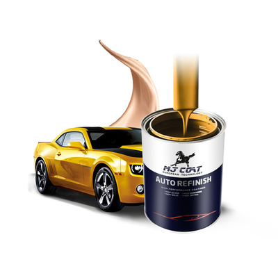 Peinture à faible teneur en COV à séchage rapide Peinture de base automobile Peinture de revêtement de plus de 3000 couleurs Recipes Application en milieu sec