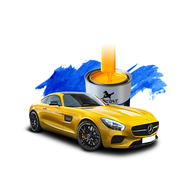 Peinture à base de polyuréthane acrylique automobile avec finition brillante à faible teneur en COV
