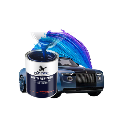 Peinture de finition automobile blanche brillante contenant plus de 40% de solides