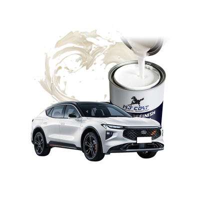 Peinture de couche supérieure automobile brillante Moins de 50 g/l Contenu en COV Couverture 400-500 pieds carrés par gallon