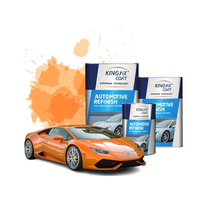 Préparateur automobile acrylique blanc semi-brillant Faible niveau de COV pour les surfaces automobiles lisses