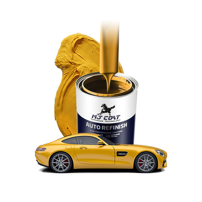 Peinture de base automobile d'adhérence durable avec polyuréthane acrylique
