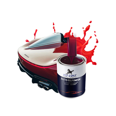 1 couleur claire peinture auto claire avec nettoyage clair diluant