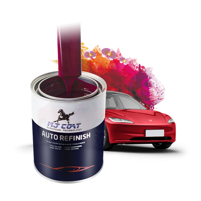2-3 couches 1 couleur Auto Clear Coat pour le métal Basecoat / Topcoat